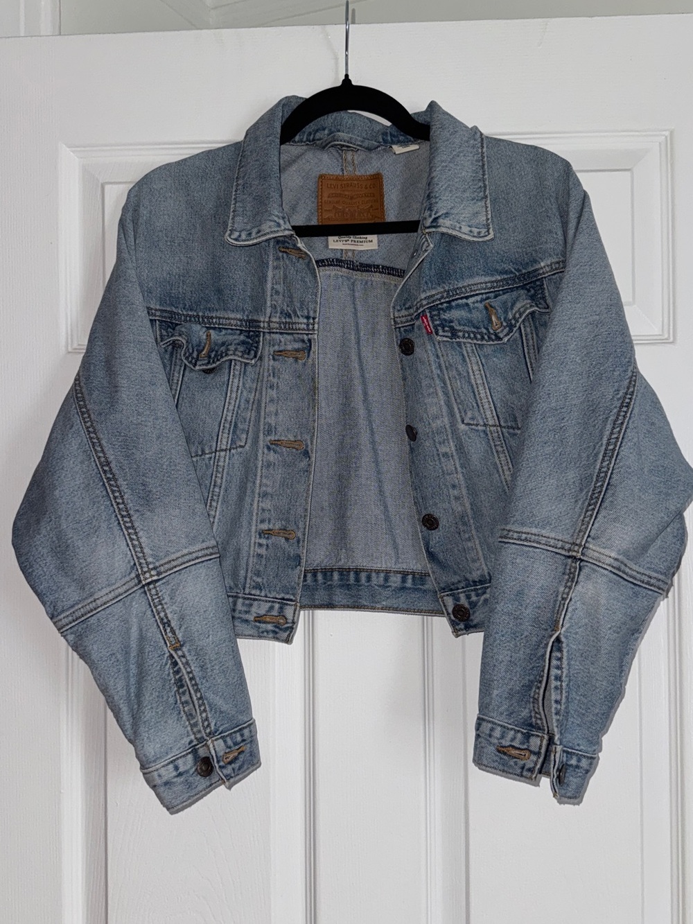 Woman’s Levi’s Light Blue Denim Jacket - Classic Jean Jacket
